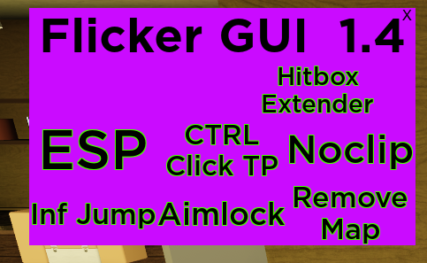 Flicker Gui Esp Noclip Inf Jump And More